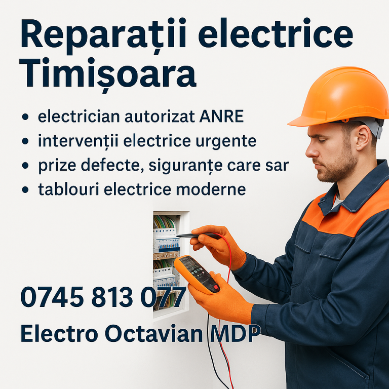 Ilustrație pentru Reparații electrice Timișoara